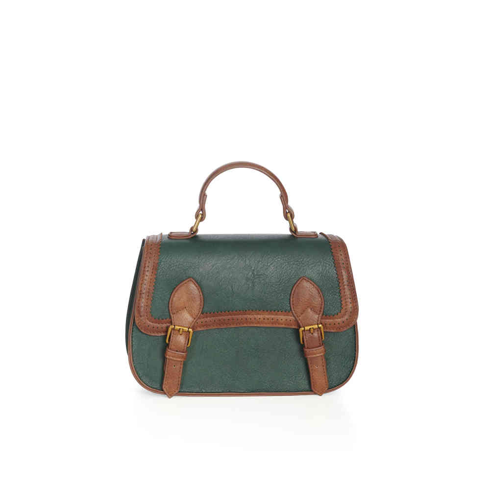 Banned - Carter Satchel Bag Schultertasche - Grün